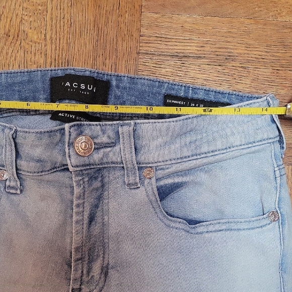 PacSun Blue Skinny Jeans Slim Fit SIZE 29/32 - Picture 4 of 10